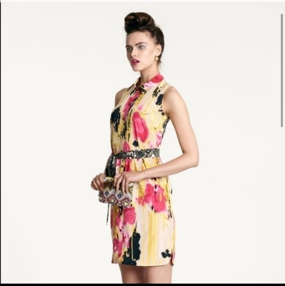 Tabitha Dresses & Skirts - Anthropologie Tabitha Aubrieta silk dress